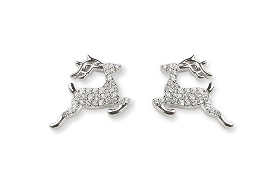 Earrings Misis Woman EMERA in Silver Cubic Zirconia OR09824 - OR09824